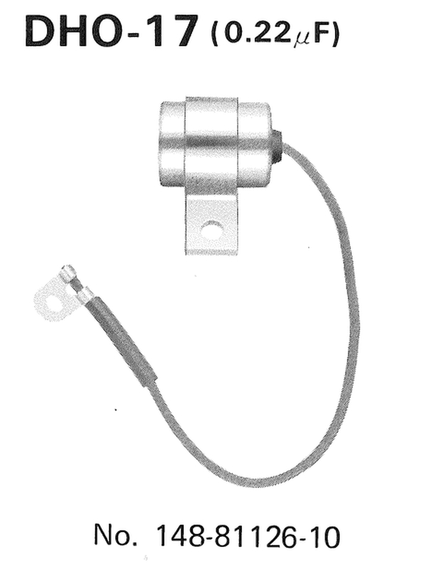 Obrázek produktu Kondenzátor TOURMAX Yamaha DHO-17
