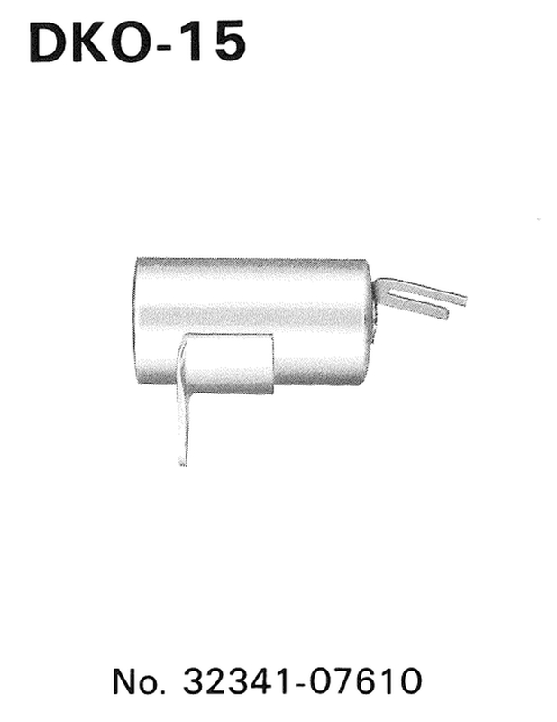 Obrázek produktu Kondenzátor TOURMAX Kawasaki/Suzuki DKO-15