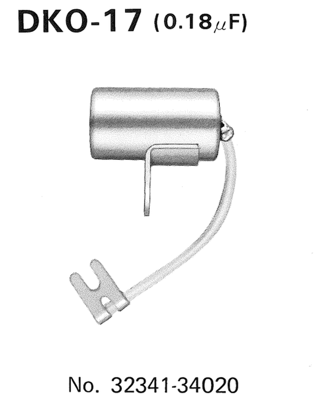 Obrázek produktu Kondenzátor TOURMAX Suzuki DKO-17