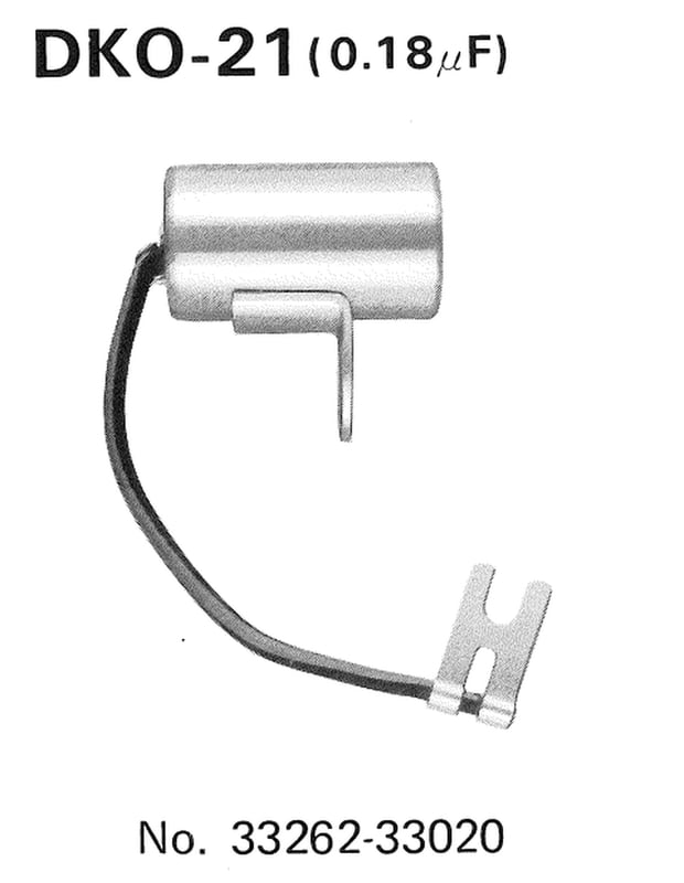 Obrázek produktu Kondenzátor TOURMAX Suzuki DKO-21