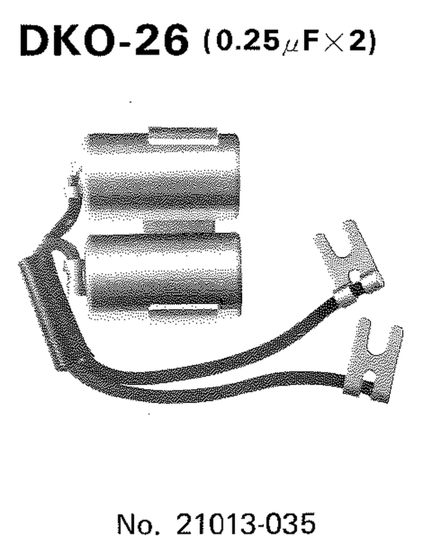 Obrázek produktu Kondenzátor TOURMAX Kawasaki DKO-26