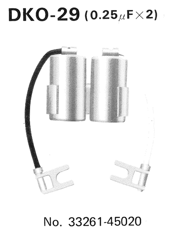 Obrázek produktu Kondenzátor TOURMAX Suzuki DKO-29