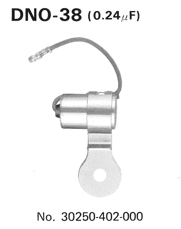 Obrázek produktu Kondenzátor TOURMAX Honda DNO-38