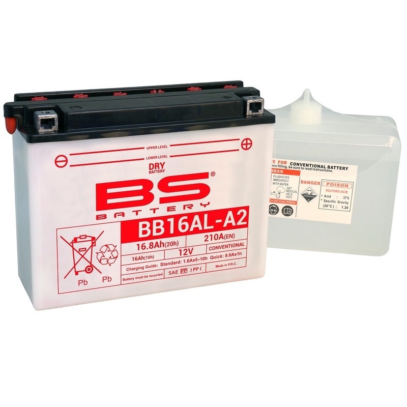 Obrázek produktu BS BATTERY Vysoce výkonná baterie s kyselinou - BB16AL-A2 310576