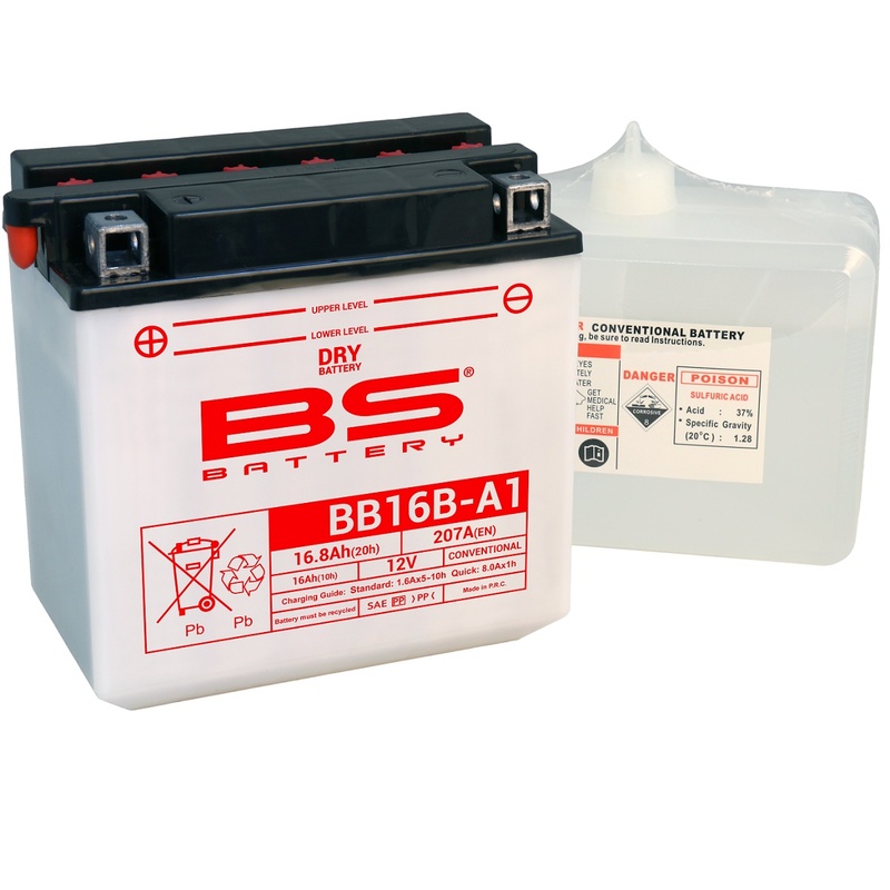 Obrázek produktu BS BATTERY Vysoce výkonná baterie s kyselinou - BB16B-A1 310581