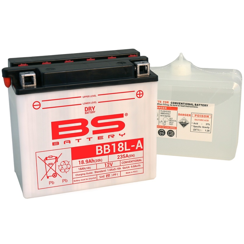 Obrázek produktu BS BATTERY Vysoce výkonná baterie s kyselinou - BB18L-A 310586