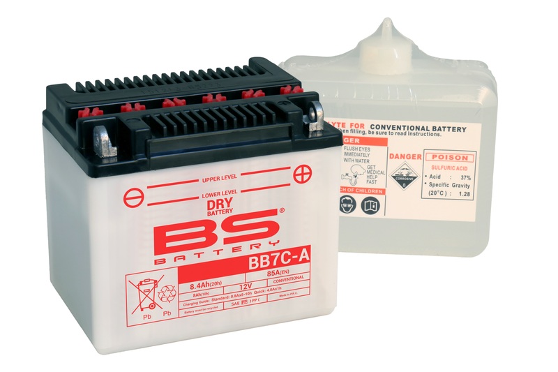 Obrázek produktu BS BATTERY Vysoce výkonná baterie s kyselinou - BB7C-A 310593