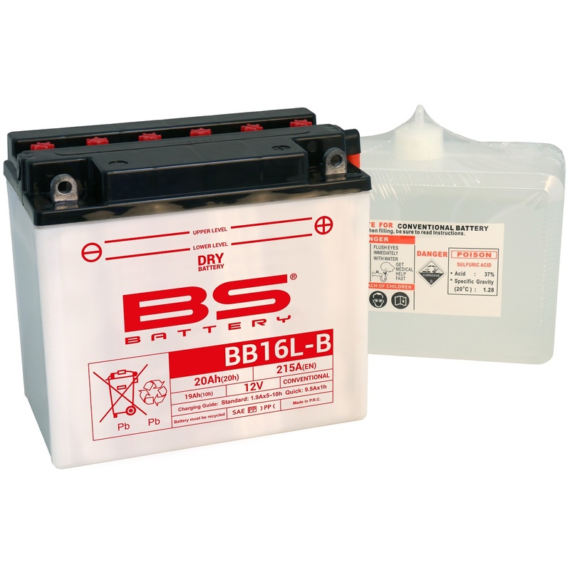 Obrázek produktu BS BATTERY Vysoce výkonná baterie s kyselinou - BB16L-B 310578
