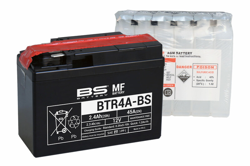 Obrázek produktu BS BATTERY Bezúdržbová baterie s kyselinou - BTR4A 300624