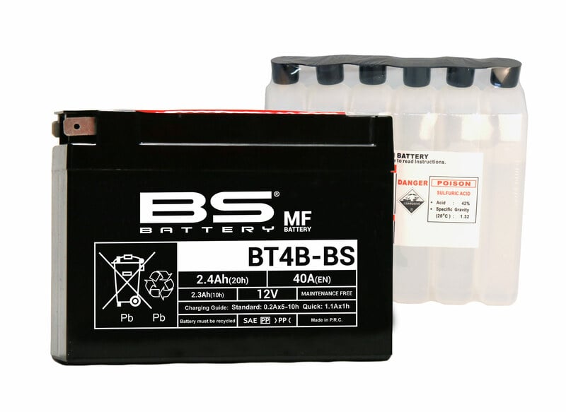 Obrázek produktu BS BATTERY Bezúdržbová baterie s kyselinou - BT4B 300625