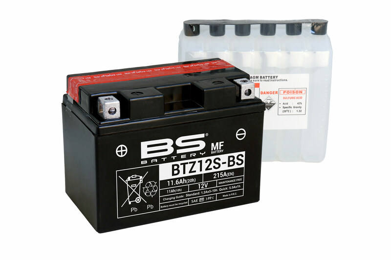 Obrázek produktu BS BATTERY Bezúdržbová baterie s kyselinou - BTZ12S-BS 300697