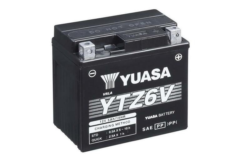 Obrázek produktu Bezúdržbová motocyklová baterie YUASA YTZ6V YTZ6VDRY