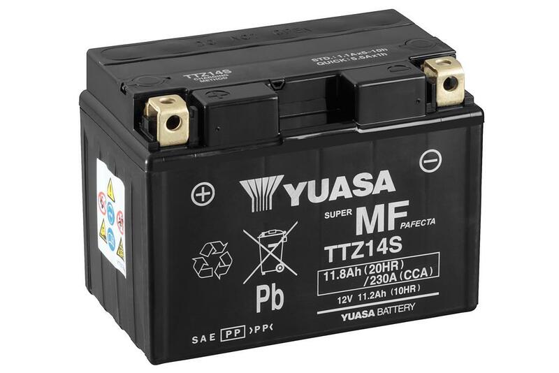Obrázek produktu Bezúdržbová baterie YUASA s kyselinou - TTZ14S TTZ14S-BS