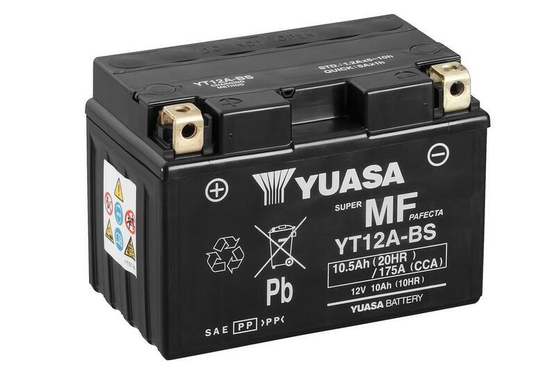 Obrázek produktu Bezúdržbová baterie YUASA s kyselinou - YT12A-BS YT12A-BS