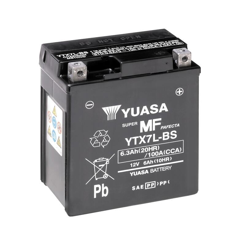 Obrázek produktu Bezúdržbová baterie YUASA s kyselinou - YTX7L-BS YTX7L-BS