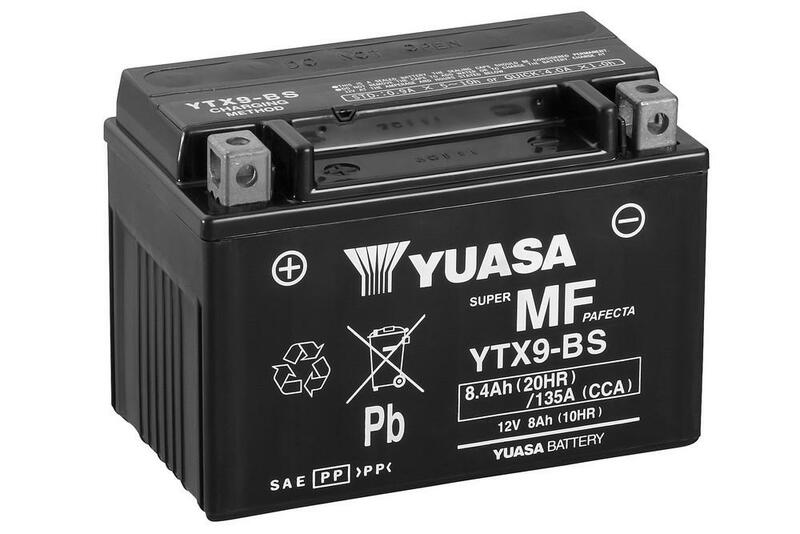 Obrázek produktu Bezúdržbová baterie YUASA s kyselinou - YTX9-BS YTX9-BS