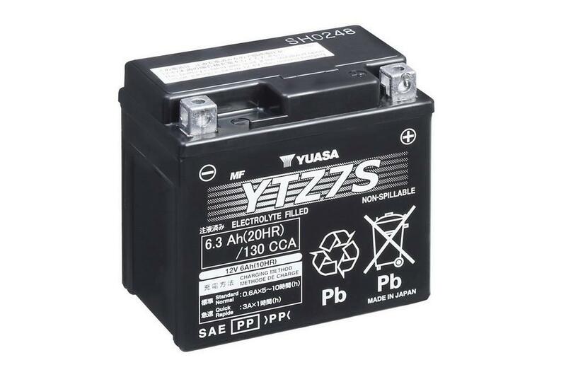 Obrázek produktu YUASA W/C baterie bezúdržbová továrně aktivovaná - YTZ7S YTZ7S