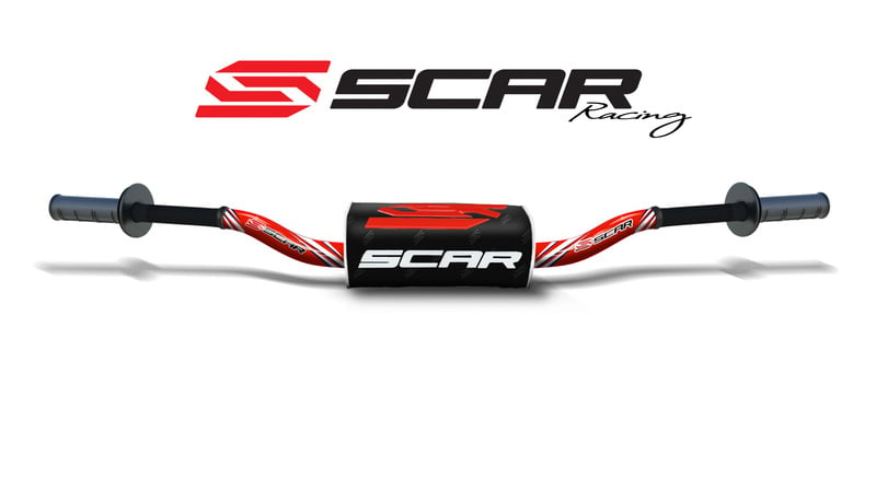 Obrázek produktu Řídítka SCAR O² McGrath/Short KTM - červená S9172RD-BK