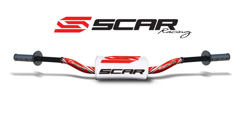 Obrázek produktu Řídítka SCAR O² McGrath/Short KTM - červená S9172RD-WH