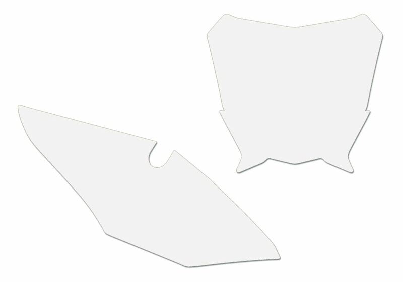 Obrázek produktu BLACKBIRD Plate Nálepky White Honda CRF450R 3141/000005