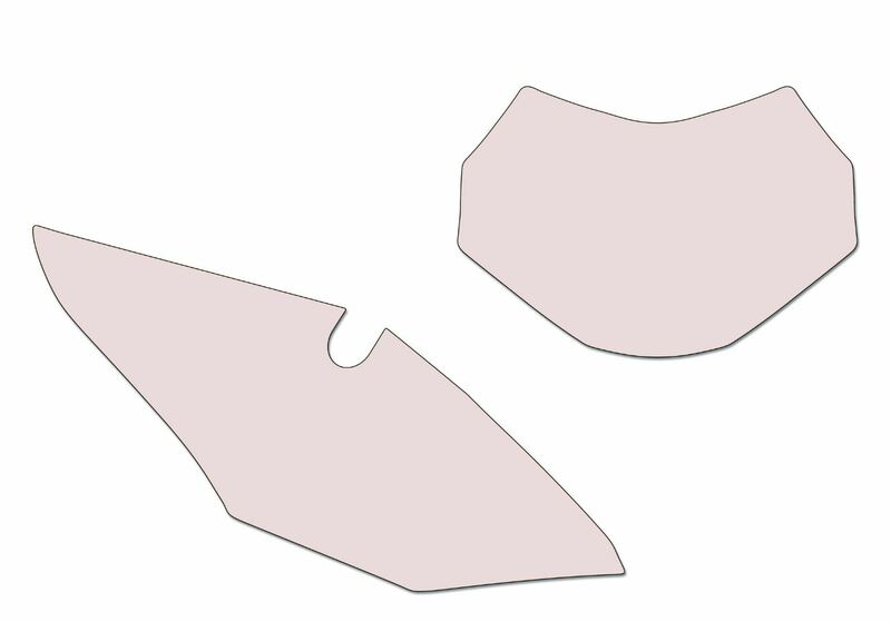 Obrázek produktu BLACKBIRD Plate Nálepky White Honda CRF450RX 3143/000005