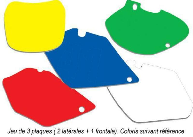 Obrázek produktu BLACKBIRD Nálepky - štítek žlutý Suzuki RM-Z450 3316/000004