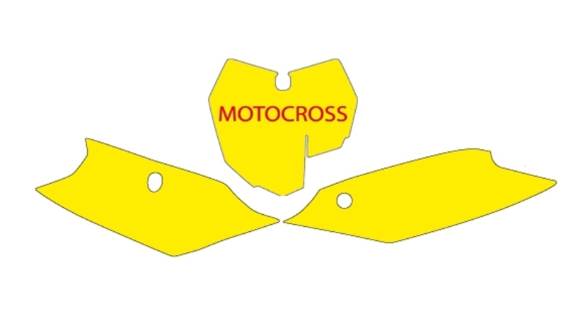 Obrázek produktu BLACKBIRD štítek Nálepky Black KTM SX/SX-F 3519/000006