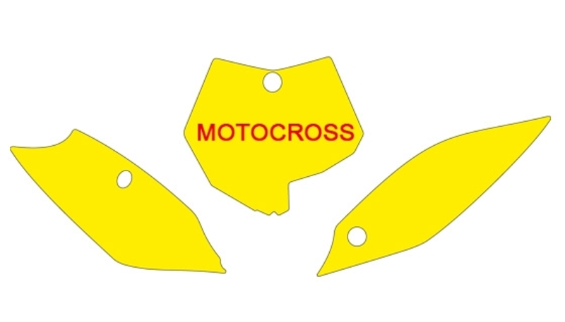 Obrázek produktu BLACKBIRD štítek Nálepky Bílá KTM SX85 3520/000005