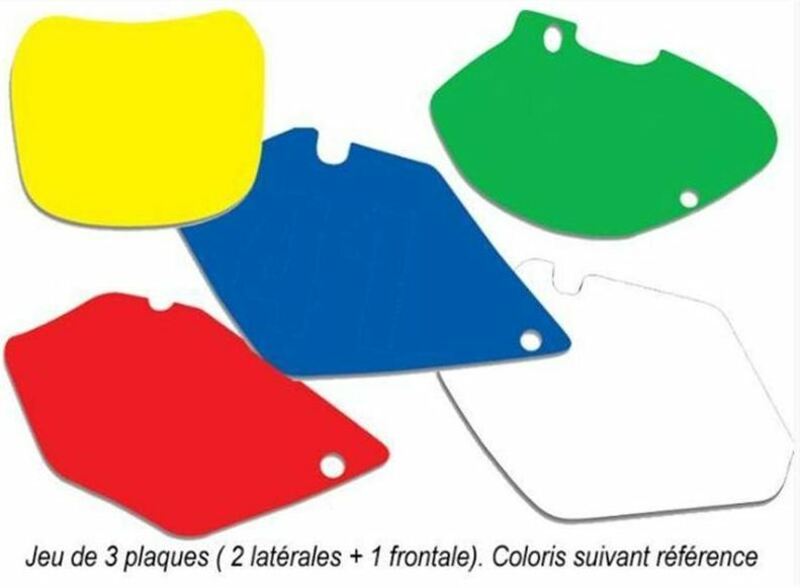 Obrázek produktu BLACKBIRD Plate Nálepky White KTM 3523/000005