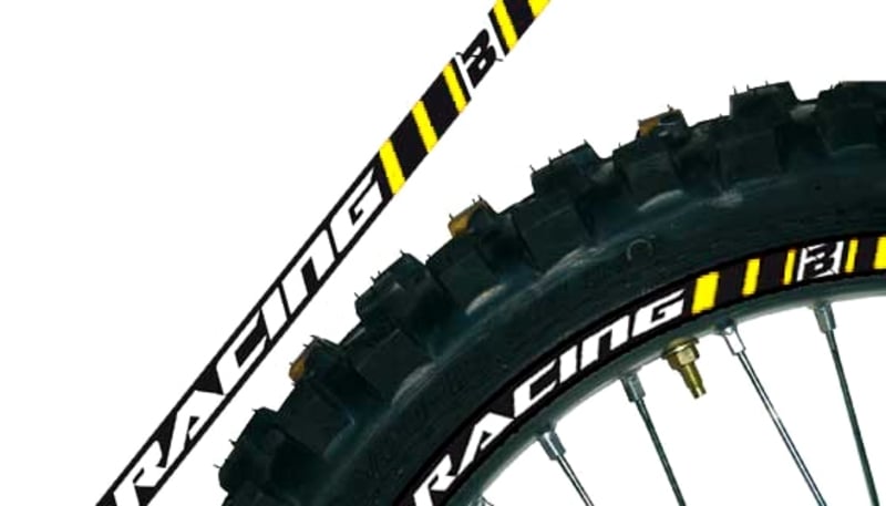 Obrázek produktu BLACKBIRD Wheel Graphic Nálepky Žlutá Universal 5081/40