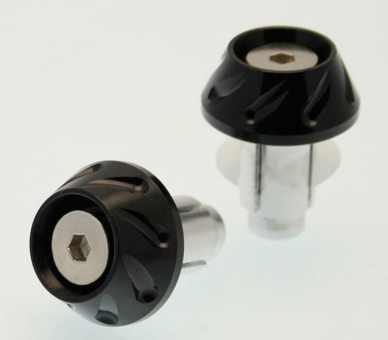 Obrázek produktu BIHR Next Koncovky tyčí Ø14-17 mm černé BE001K