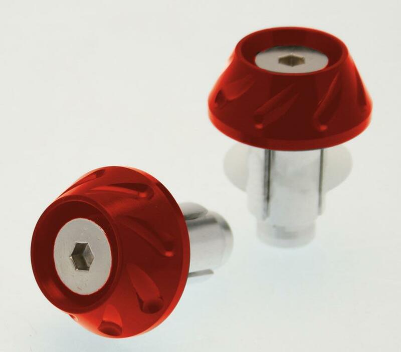 Obrázek produktu Koncovky tyčí BIHR Next Ø14-17 mm červené BE001R