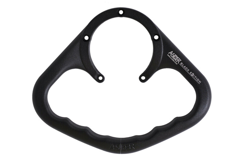 Obrázek produktu A-SIDER Black Edition Rukojeť nádrže 5 šroubů černá Kawasaki KR01-BE