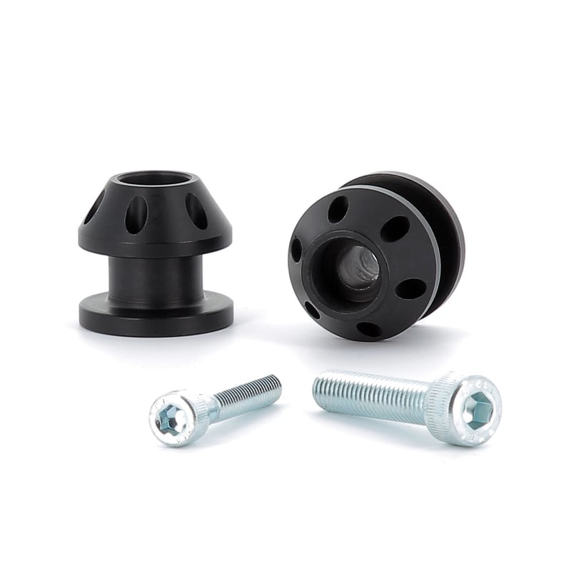 Obrázek produktu V-PARTS cívky M10x1,25 hliníkové černé RSK-6-BK