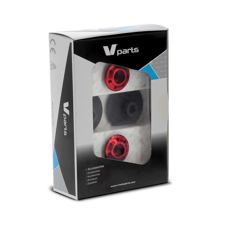 Obrázek produktu V-PARTS cívky M10x1,25 červené 600021000.NG40.PG80