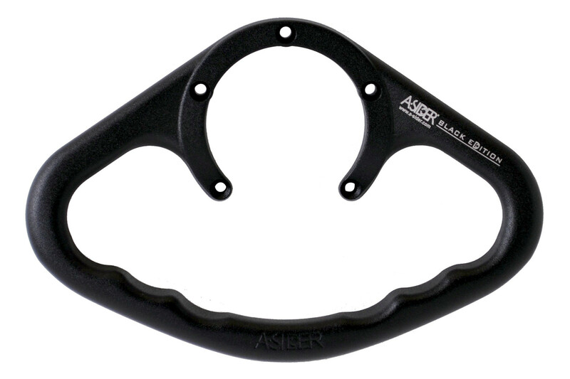 Obrázek produktu A-SIDER Black Edition Rukojeť nádrže 5 šroubů černá YZF-R1/YZF-R6 YR01-BE