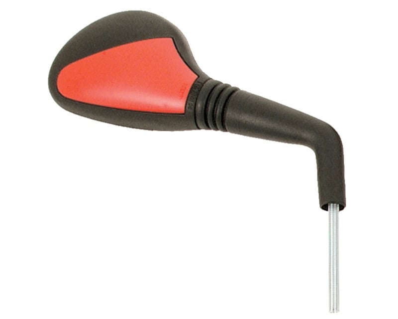 Obrázek produktu VICMA Pravé zrcátko OEM - černé/červené Peugeot Vivacity 50 (1ks) E669D