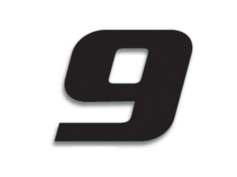 Obrázek produktu BLACKBIRD Race Number 9 20x25cm černá 5049/20/9