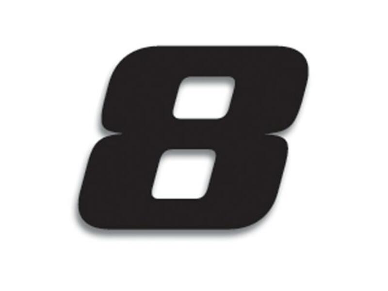 Obrázek produktu BLACKBIRD Race Number 8 20x25cm černá 5049/20/8