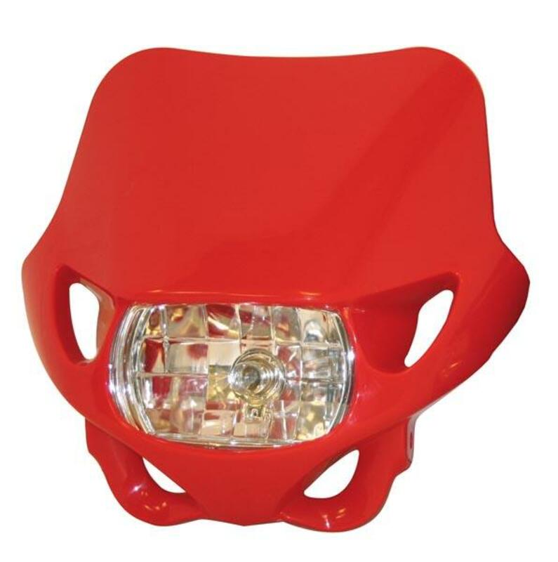 Obrázek produktu BIHR Enduro světlomet červený 12V/55W YM-3243-RED