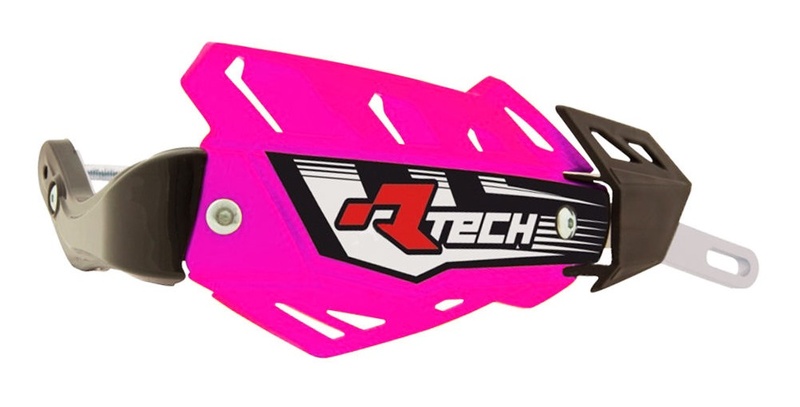 Obrázek produktu RACETECH FLX Handguards Pink s hliníkovou vložkou R-KITPMFMFU00