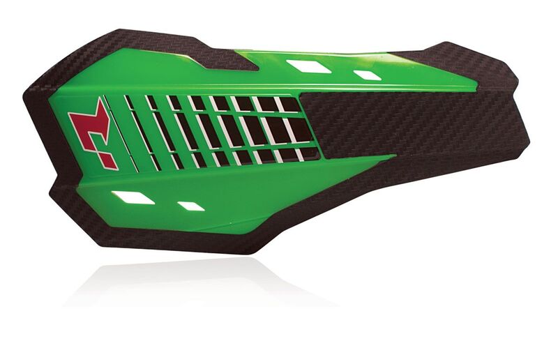 Obrázek produktu RACETECH HP2 Hanguards KXF Green R-KITPMHP2VE0