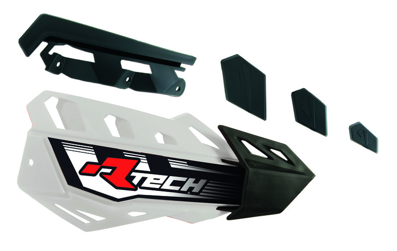 Obrázek produktu RACETECH FLX Náhradní kryty rukou bílé pro 789676 R-REPPMFLBN00
