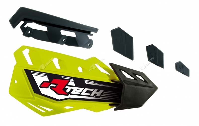 Obrázek produktu Náhradní kryty chráničů rukou RACETECH FLX Neon Yellow pro 789708 R-REPPMFLGF00