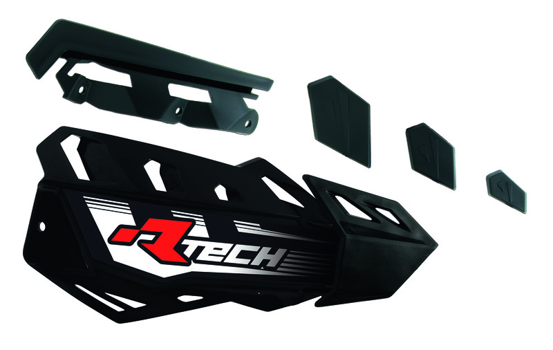 Obrázek produktu RACETECH FLX Náhradní kryty rukou černé pro 789678 R-REPPMFLNR00