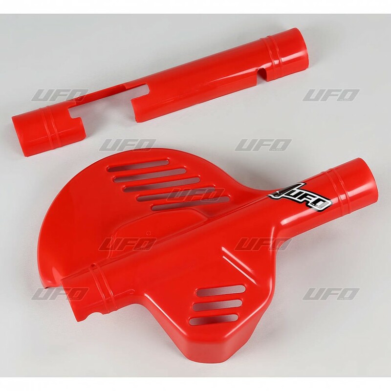 Obrázek produktu Chránič předních kotoučů UFO Červená Honda CRF250R/CRF450R HO02605#061