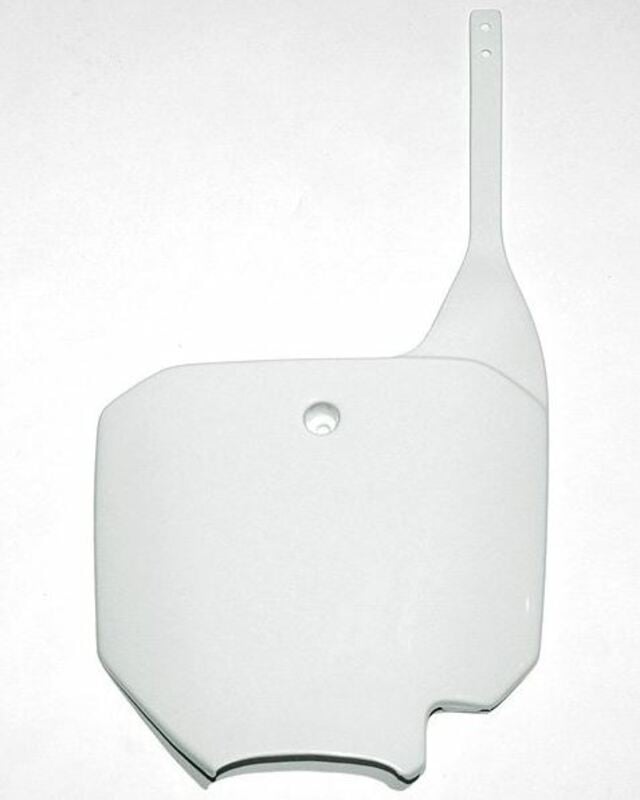 Obrázek produktu Přední registrační značka UFO bílá Honda CR80/CR85 HO03624#041