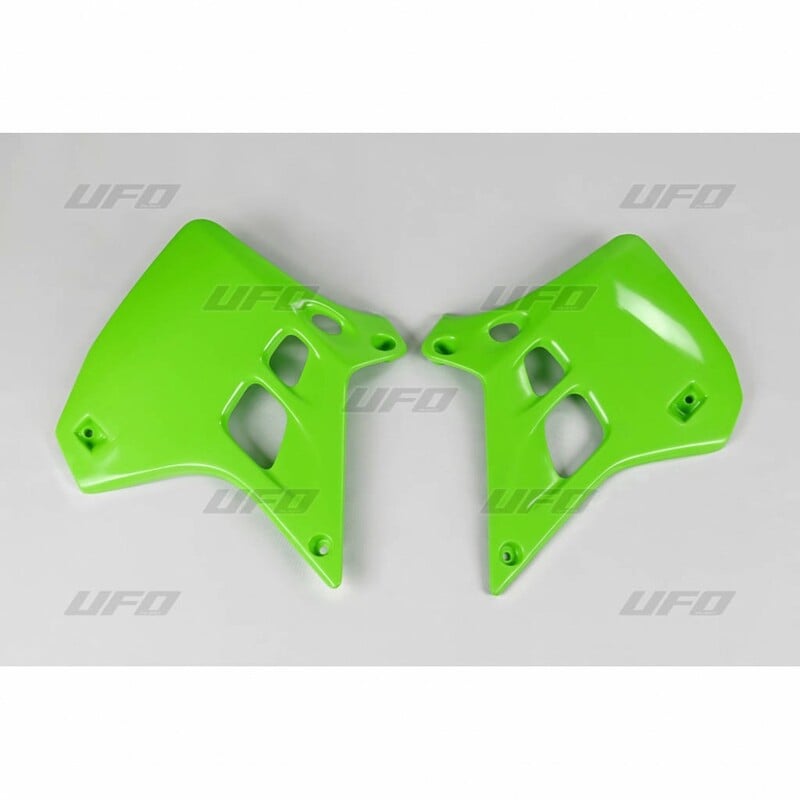 Obrázek produktu Kryty chladiče UFO Zelená Kawasaki KX125 KA02728#026