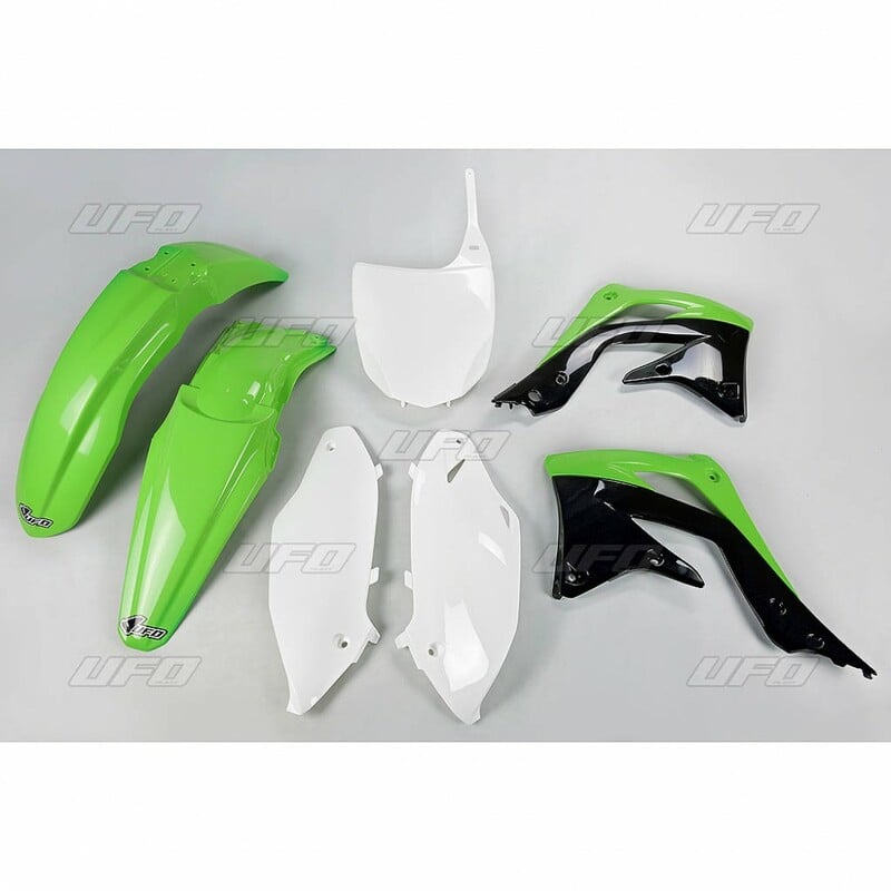Obrázek produktu Plastová sada UFO OEM Barva Zelená/černá/bílá Kawasaki KX450F KAKIT217@999