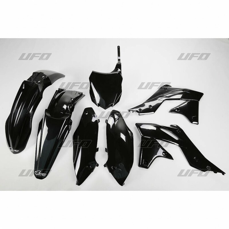 Obrázek produktu Plastová sada UFO Black Kawasaki KX250F KAKIT219@001
